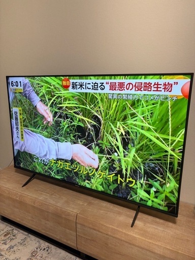 【超美品】ハイセンス テレビ55型　最新上位モデル　55E7H