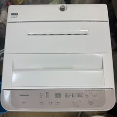 T4253 パナソニック　洗濯機　2021年製　6㎏　NA-F60B14　動作良好　送料A　札幌　リサイクルれお　すすきの店の画像