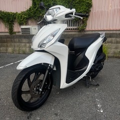 ホンダ　ディオ110 JF58 ホワイト　実働　動画あり　大阪の画像