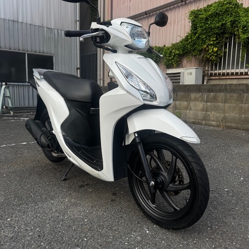 ホンダ　ディオ110 JF58 ホワイト　実働　動画あり　大阪