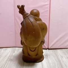 木彫　布袋様　 置物 縁起物 七福神　恵比寿様　大黒天の画像