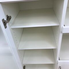 【ジャングルジャングル岩出店】【A842】レンジ台 ホワイト 中古 家具 和歌山 岩出市 紀の川市 海南市の画像