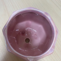 陶器鉢 オシャレ鉢 鉢カバー ピンク鉢 オーロラの画像