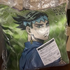 ジョジョワールド2 クッション 東方仗助　 岸辺露伴の画像