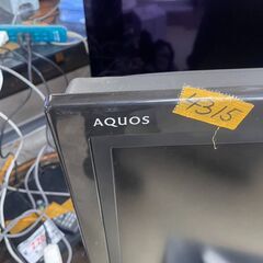 リサイクルショップどりーむ荒田店　No4315 テレビ　液晶テレビ　２００８年製　シャープ　AQUOS　３２型　リモコン付きの画像