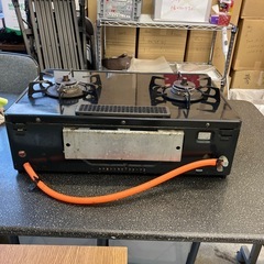 K2508-080  Rinnai ガステーブル  RTS61AWKR-R 2013年製 LPガス用 動作確認済み キズ汚れ有りの画像