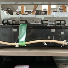 早い物勝ち☺️　 Paloma 2021年製 IC-S87K-1L 黒 ガステーブル 都市ガスの画像