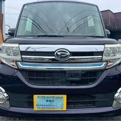 LA600S ダイハツ タント カスタムRS★総額27.8万円★外観良好 機関良好 ターボ ローダウン 純正アルミ 両側パワスラ 純正ナビ フルセグTV Bカメラ BT音楽 スマアシ iスト 修復歴なし！の画像