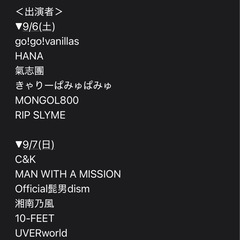 WANIMAワンチャンフェス２日チケットの画像