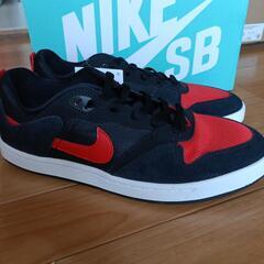 NIKE　SB アリウープ　黒赤の画像