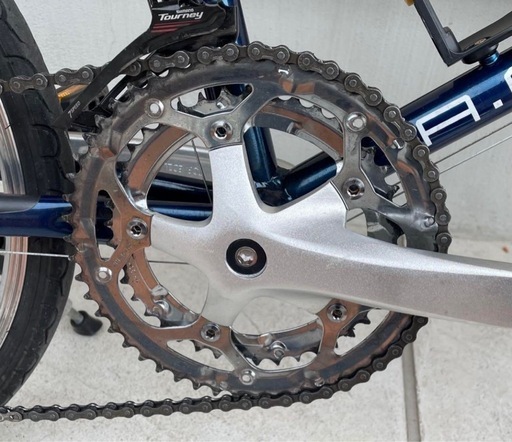 愛知引取限定 a.n.designworks 濃紺ミニベロ CDR214 ブルー 愛知引取限定 a.n.designworks 濃紺ミニベロ CDR214 ブルー