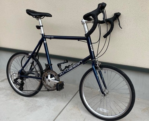 愛知引取限定 a.n.designworks 濃紺ミニベロ CDR214 ブルー