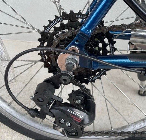 愛知引取限定 a.n.designworks 濃紺ミニベロ CDR214 ブルー