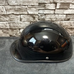 ヴィンテージアメリカンバイカー風ヘルメットの画像