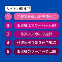 理想のホームページ、一緒にカタチにしませんか？の画像