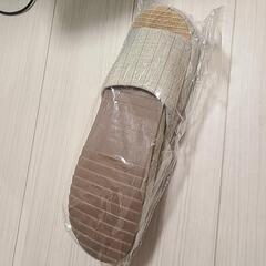 スリッパ リネン 亜麻 サンダル ルームシューズ メンズ レディース カラフル おしゃれ 前開き 蒸れない 春夏秋 洗濯可 男女兼用 ベランダ 厚底 静音 軽量 滑り止め カップル 来客用 家族の画像