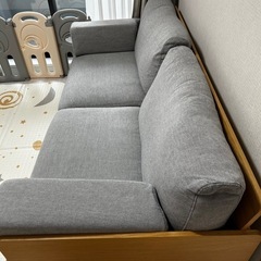 無印良品廃盤ソファーの画像