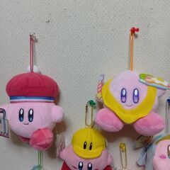 星のカービィ＆ワドルディぬいぐるみ10個セット+1個追加の画像