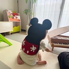 ミッキー　転倒防止クッションの画像