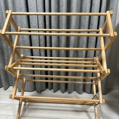 定価114ドル　木製物干しスタンド　Pensilvania wood works Mサイズ
の画像