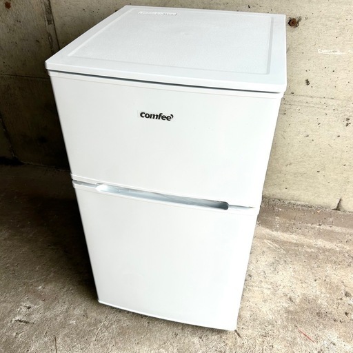 コンフィー 2024年製 90L 冷蔵庫 美品【全国発送対応】 CE053112 コンフィー(COMFEE') COMFEE' 冷蔵庫 90L 2ドア 右開き ブラック