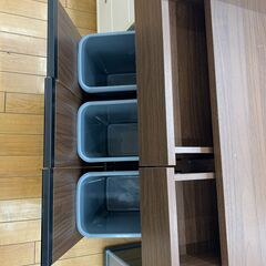 ペールカウンター 引き出し付きの画像