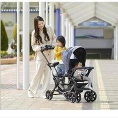 2人乗り ベビーカー　KATOJI ふたりのりの画像