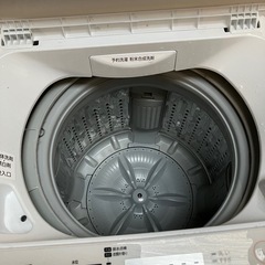 O2508-218 東芝 電気洗濯機 AW-45M5(W) 2018年製 動作確認済み 容量4.5kg キズ汚れ有りの画像