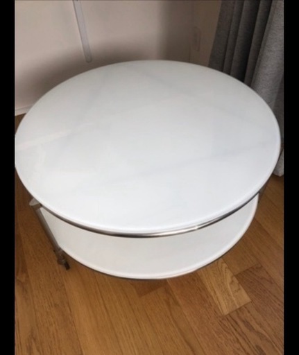 愛知県引取限定♫美品　イケア　テーブル IKEA - IKEA 白ミニテーブル※引き取り希望の通販 by @｜イケア