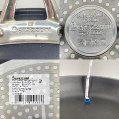 未使用品 Barazzoni バラゾーニ 85560602898 フライパン アルミ ブラック LACK TITAN ALLUMINIO IH対応【中古】【送料無料】の画像