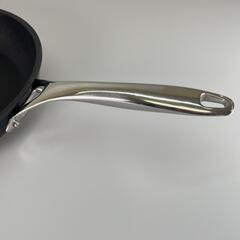 未使用品 Barazzoni バラゾーニ 85560602898 フライパン アルミ ブラック  BLACK TITAN ALLUMINIO IH対応【中古】【送料無料】の画像