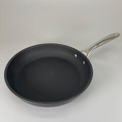 未使用品 Barazzoni バラゾーニ 85560602898 フライパンセット アルミ ブラック LACK TITAN ALLUMINIO IH対応　蓋付き【中古】【送料無料】の画像