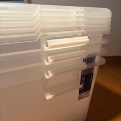 【8/22まで】収納ケースまとめセット6個 の画像