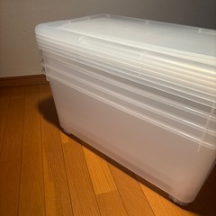 【8/22まで】収納ケースまとめセット6個 の画像