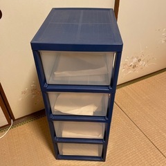 4段引き出し　収納の画像