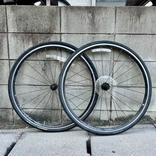 Giant 700C完組ホイール「PR-2」前後セット（未使用・完成車外し） Yahoo!オークション -「giant pr2」の落札相場・落札価格
