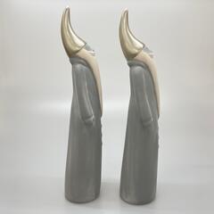 未使用品  038865 オブジェ セラミック グレー サンタクロース【中古】【送料無料】の画像