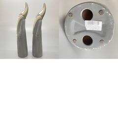 未使用品  038865 オブジェ セラミック グレー サンタクロース【中古】【送料無料】の画像