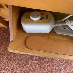 家具調天然木ポータブルトイレ　暖房便座の画像