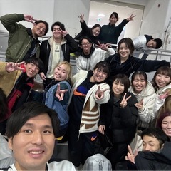 体動かしたいって人やバレー思いっきりやりたい人も歓迎です〜…