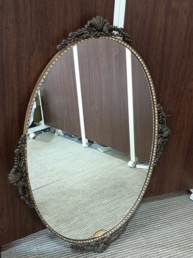 八5977【Broad Mirror】ブロードミラー クラシック ヴィンテージ