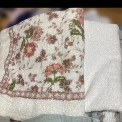 古バスタオルまとめ売り14枚の画像