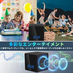 見守りカメラ❣️64GB Wifiカメラ+Bluetoothスピーカー 時計型の画像