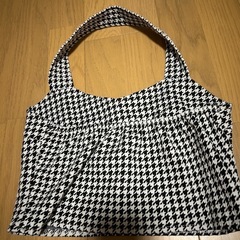 千鳥柄　トップスの画像