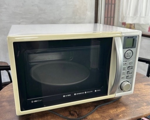 ベン 大阪市引き取り歓迎 極美品 SHARP シャープ 単機能電子レンジ SHARP シャープ RE-WF235-B(ブラック) オーブンレンジ 23L（1段