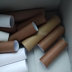 トイレットペーパーの芯  たくさん  1個10円★100個以上ありますの画像