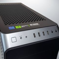 【全国発送可・キャッシュレス決済対応】 2023年製 美品ゲーミングPC Corei7-13700F/RTX4060Ti/メモリ16GB/1TB SSDの画像