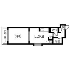 札幌市中央区【1LDK‼️生活保護可‼️2人入居可✨】 - 不動産