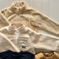 ユニクロ プティマイン テータテート すべて110cm 秋冬 子供服の画像