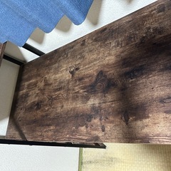 (お話中)机 ブラウン系 ×2の画像